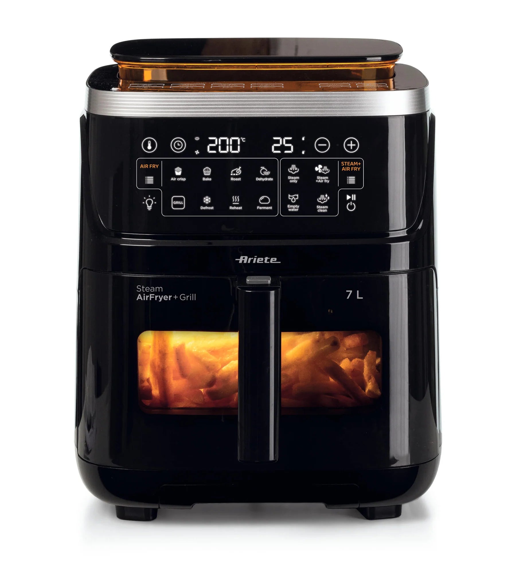 Ariete Steam + Air Fryer + Grill, 7L, 1700W